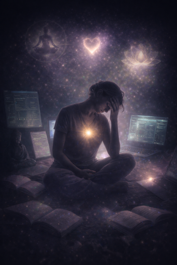 Persona agotada espiritualmente